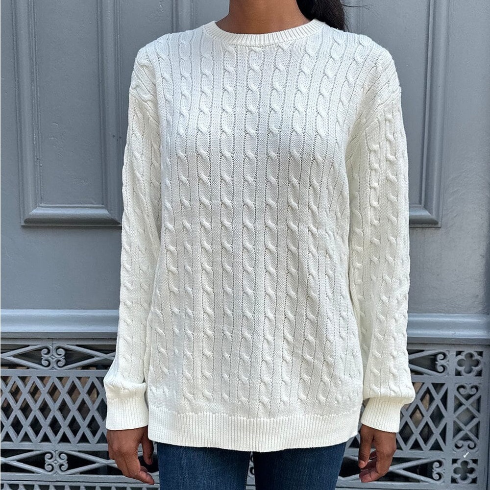 Brandy Melville Cable-knit Sweater